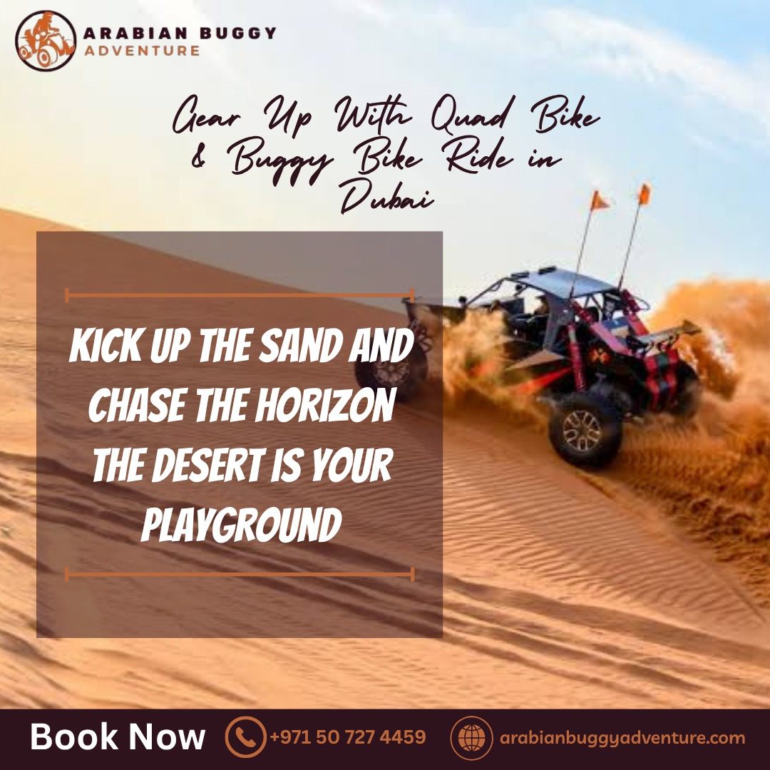Quad Bike AED 149 – Dubai Desert Bike in Al Manara, Dubai. Experience the thrill of the desert with our Dubai Quad Bike adventure.